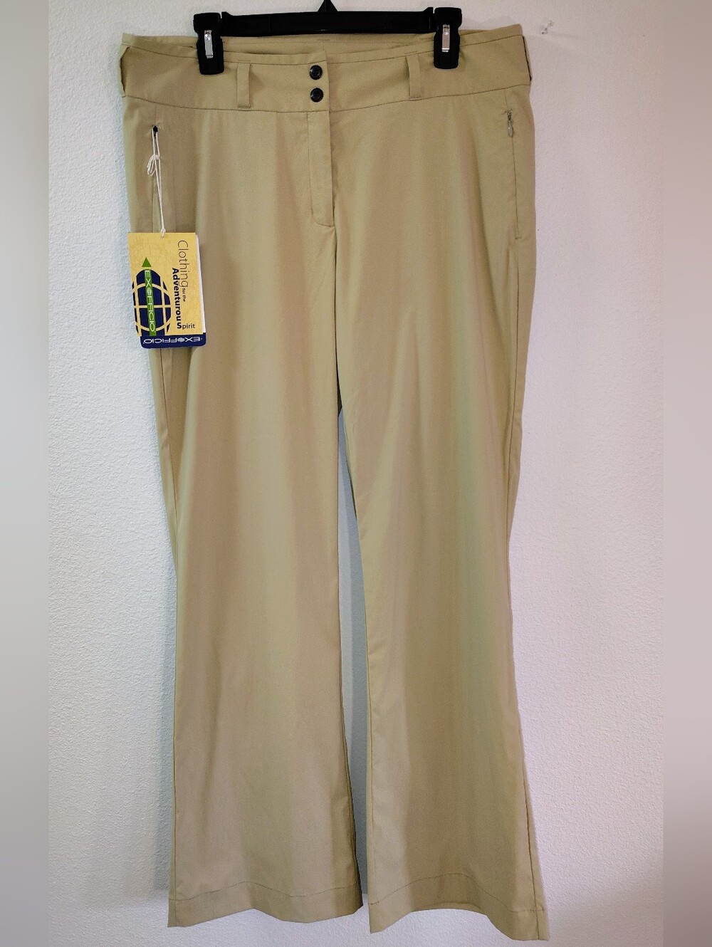 NWT Exofficio Outlier Pants, Khaki, Size 14 ~ Brand New